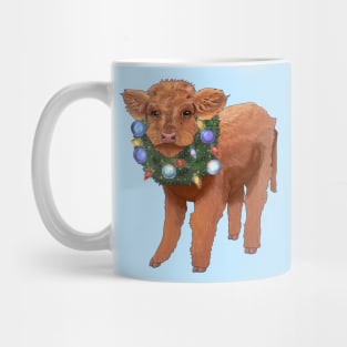 Christmas Calf Mug